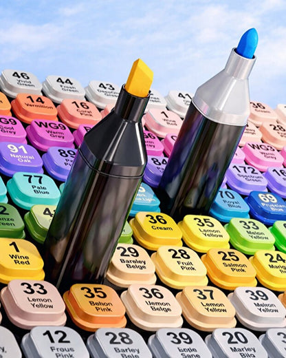 ColorColik™ - 24’lü Profesyonel Boya Kalem Seti
